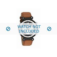 Horlogeband Dolce & Gabbana DW0304 Leder Bruin 22mm - thumbnail