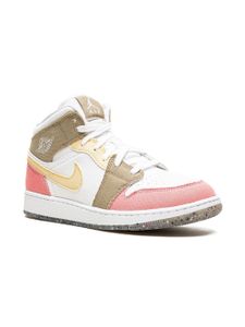 Jordan Kids baskets mi-montantes Jordan 1 - Blanc