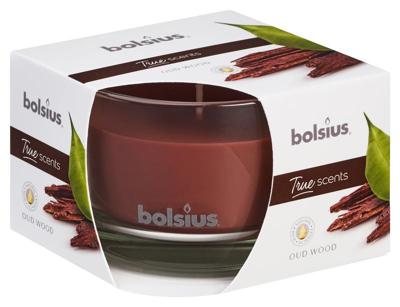 Bolsius True Scents geurglas 63/90 old wood