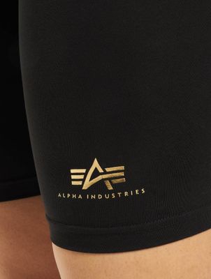 Alpha Industries / shorts Basic Bike Foil Print in zwart Alpha Industries / shorts Basic Bike Foil Print in zwart