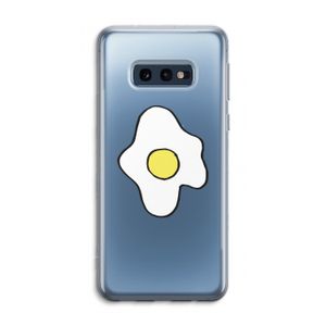 Spiegelei: Samsung Galaxy S10e Transparant Hoesje
