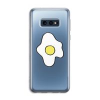Spiegelei: Samsung Galaxy S10e Transparant Hoesje
