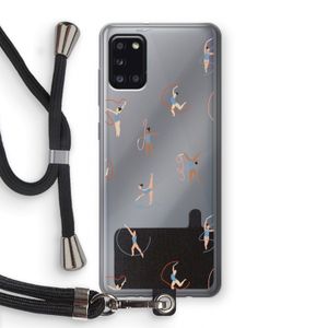 Dancing #3: Samsung Galaxy A31 Transparant Hoesje met koord