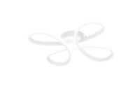 Trio PlafondlampFly design wit - 645610131
