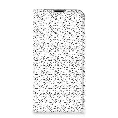iPhone 14 | Hoesje met Magneet | Stripes Dots