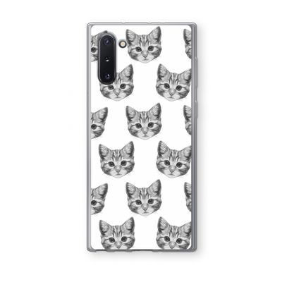 Kitten: Samsung Galaxy Note 10 Transparant Hoesje
