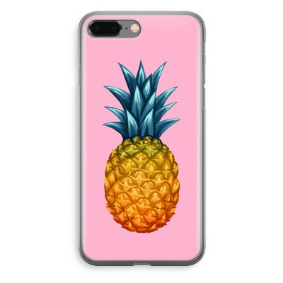 Grote ananas: iPhone 8 Plus Transparant Hoesje