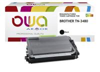 Toner owa brother tn-3480bk zwart