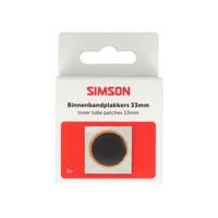 Simson binnenbandpleisters 33 mm (8x)