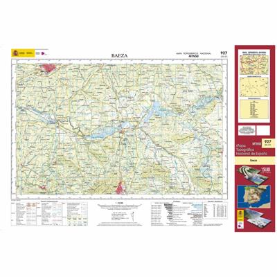 Topografische kaart 927 MT50 Baeza | CNIG - Instituto Geográfico Nacional1