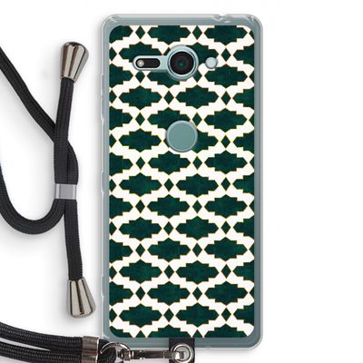 Moroccan tiles: Sony Xperia XZ2 Compact Transparant Hoesje met koord