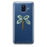 Palmboom: Samsung Galaxy A6 (2018) Transparant Hoesje