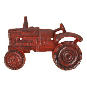 Esschert Design Flessenopener Tractor 20x7x13cm  Rood Of Groen