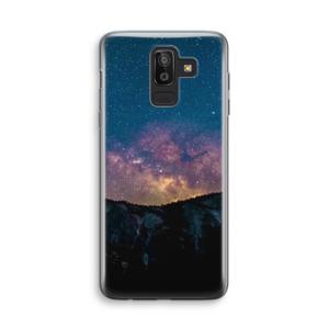 Travel to space: Samsung Galaxy J8 (2018) Transparant Hoesje