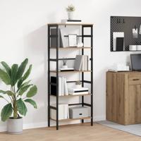 Boekenkast Artisan Eiken 60 x 29,5 x 149 cm Bewerkt hout