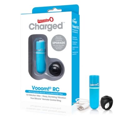 the screaming o - charged remote control vooom bullet blauw the screaming o - charged remote control vooom bullet blauw