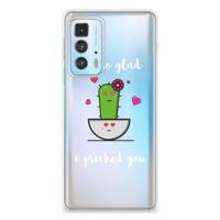Motorola Edge 20 Pro Telefoonhoesje met Naam Cactus Glad