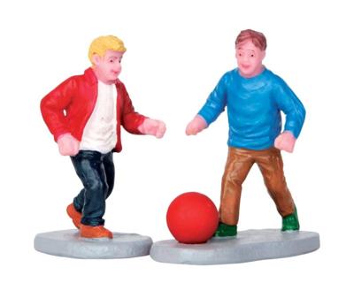 Kerstfiguur Playground pals set of 2 LEMAX - Lemax