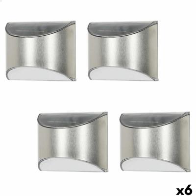 Schijnwerper op zonne-energie Aktive 10 x 8 x 5 cm (6 Stuks)