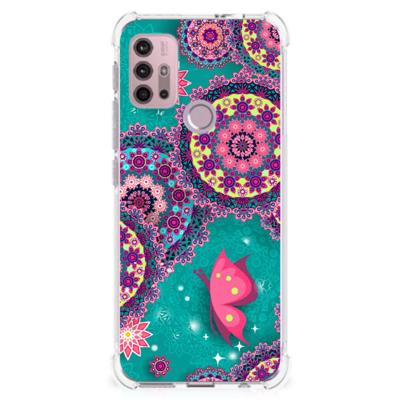 Motorola Moto G30 | G20 | G10 Back Cover Cirkels en Vlinders Motorola Moto G30 | G20 | G10 Back Cover Cirkels en Vlinders