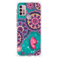 Motorola Moto G30 | G20 | G10 Back Cover Cirkels en Vlinders