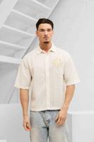 Project X Paris Knit Shirt Heren Beige - Maat S - Kleur: Beige | Soccerfanshop