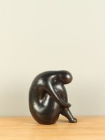 Sculptuur brons Denkertje klein
