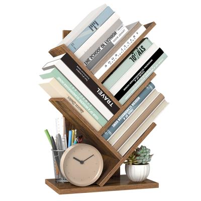 Boomvormige Boekenkast voor Ruimtebesparende Opberging
