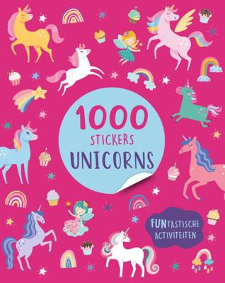 Unicorns - 1000 stickers (Paperback)
