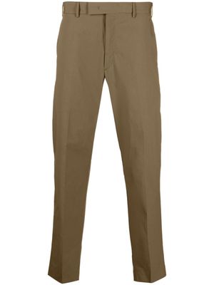 PT Torino pantalon chino droit à breloque plume - Vert