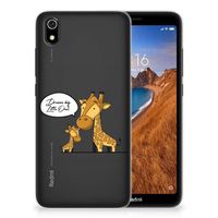 Xiaomi Redmi 7A Telefoonhoesje met Naam Giraffe