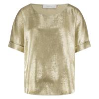 Nukus Irene Top Shiny | Gold