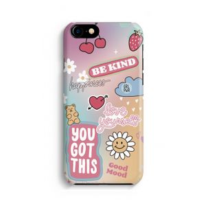 Positivity: iPhone 8 Volledig Geprint Hoesje