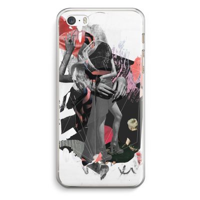 Dissimulation du réel: iPhone 5 / 5S / SE Transparant Hoesje