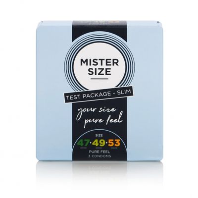 Mister Size proefpakket condooms Small (47-49-53)