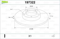 Valeo Remschijven 197322 - thumbnail