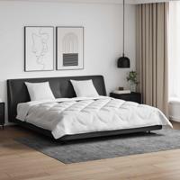 All-season dekbed met kussen 3 pcs Wit Microvezel