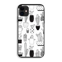 Cactusmotief: iPhone 11 Biologisch afbreekbaar hoesje