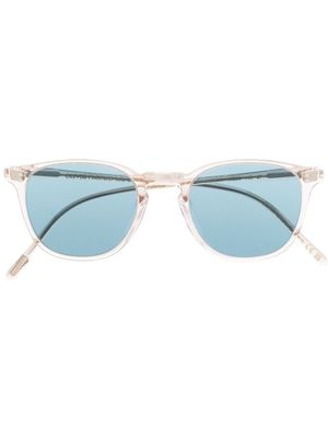 Oliver Peoples lunettes de soleil à monture transparente - Blanc