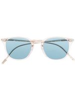 Oliver Peoples lunettes de soleil à monture transparente - Blanc