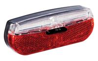Trelock ls812 trio flat achterlicht zwart 50+80mm