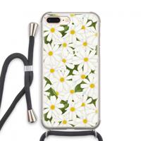 Summer Daisies: iPhone 7 PLUS Transparant Hoesje met koord