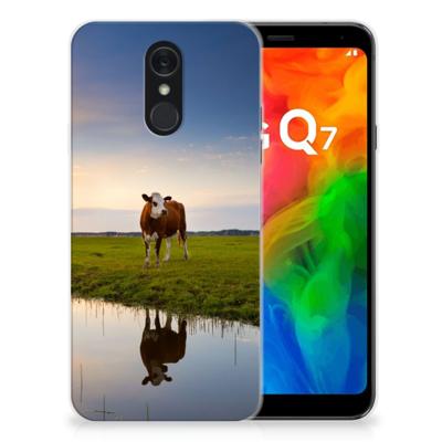 LG Q7 | TPU Hoesje | Koe