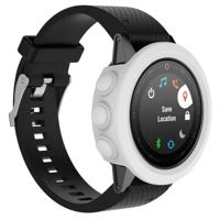 Effen kleur siliconen horloge beschermhoes voor de Garmin 5 / 5S / 5X(White)
