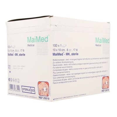 Maimed 10x10cm Kompres Steriel 100