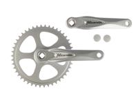 Miranda  alfa 1 crankstel 46t 3/32“, zilver