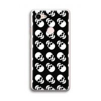 Musketon Skulls: Google Pixel 3 Transparant Hoesje
