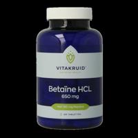 Betaine HCL 650mg & pepsine 160mg 120 Tabletten