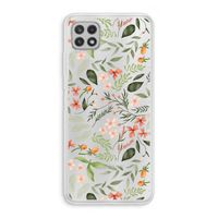 Sweet little flowers: Samsung Galaxy A22 4G Transparant Hoesje