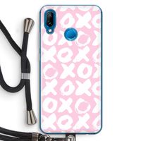XOXO: Huawei P20 Lite Transparant Hoesje met koord